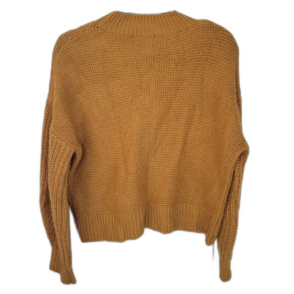 Tilly's West of Melrose Mustard Crewneck Sweater - Picture 2 of 3